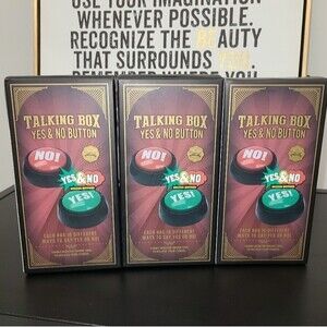 New Talking Box Yes & No Buttons